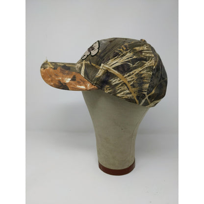 Bass Pro Shops Camo Strapback Hat OSFM Advantage Max 4 HD Camouflage Green Brown