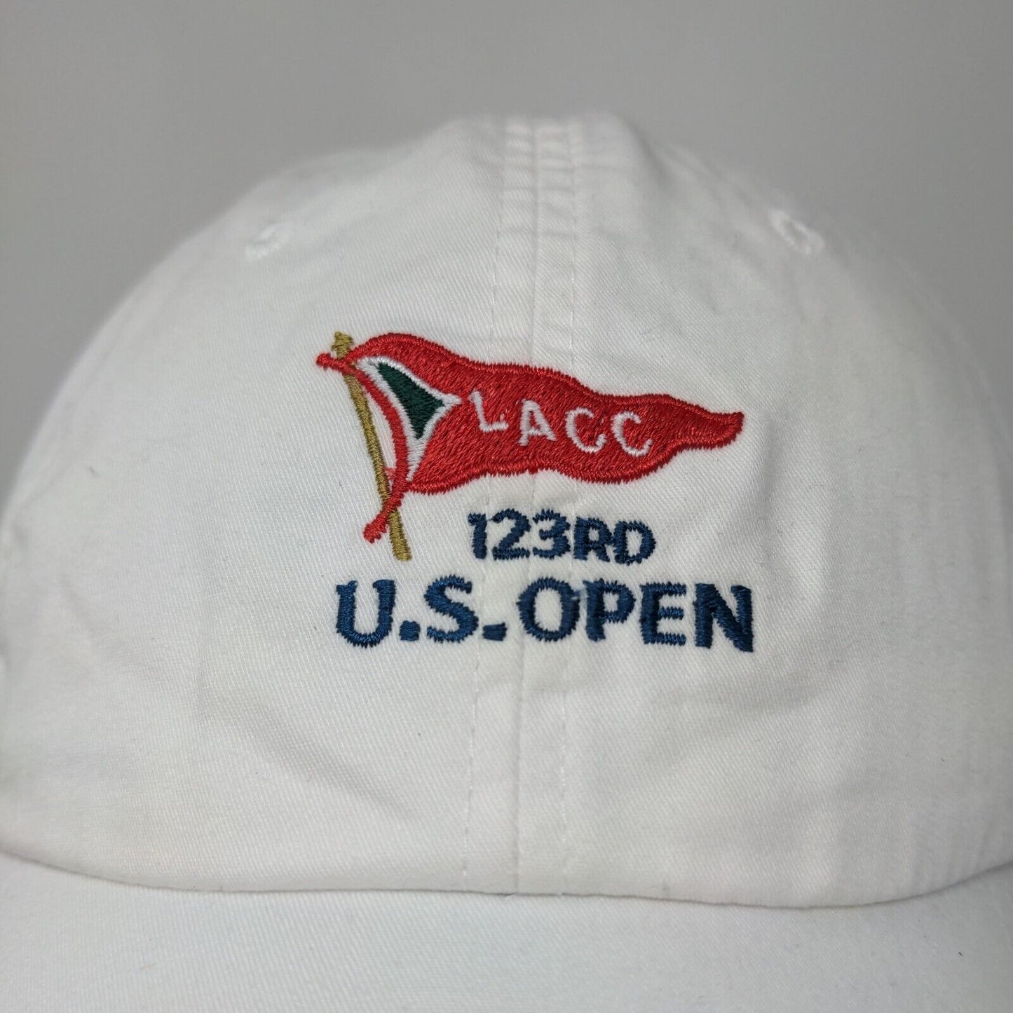 Ahead Men's Strapback USGA LACC 123rd US Open Strapback Hat White