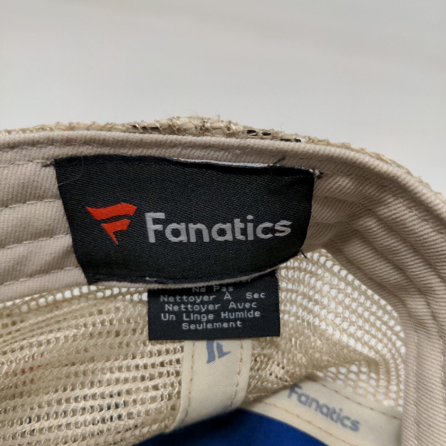 Fanatics Men's Snapback Mesh Back Hat Blue White NFL Pro Line Indianapolis Colts