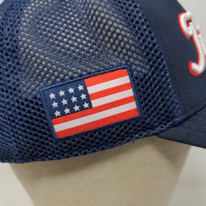 Titleist Golf Mens Slideback Mesh Back Hat Blue Embroidered Logo