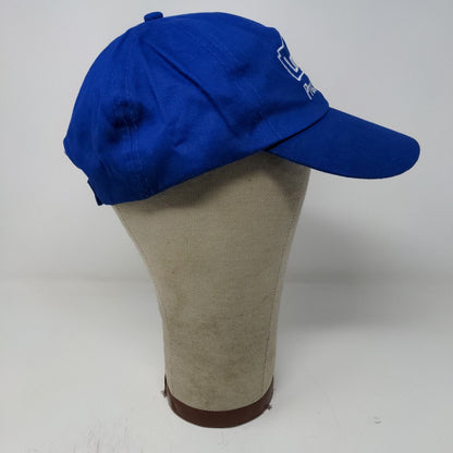 Lowes Pro Services Strapback Hat Blue Adjustable Embroidered Logo