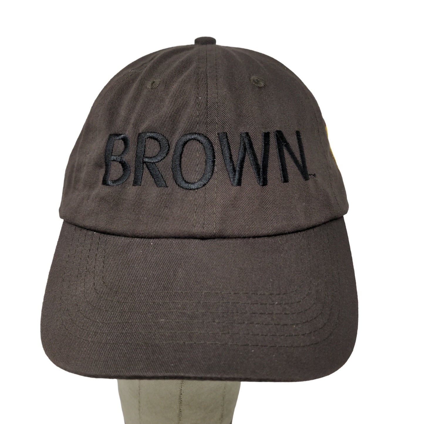 UPS Mens Slideback Hat Brown Size OSFM Embroidered Logo Cotton