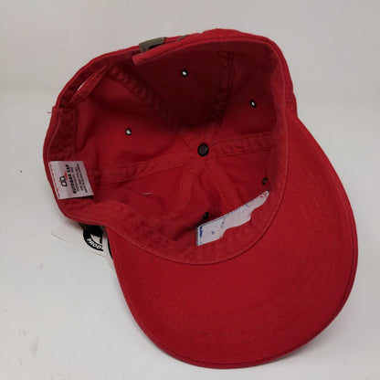 Indy Racing League Hat Red OSFA Slideback Embroidered Logo W/Tags
