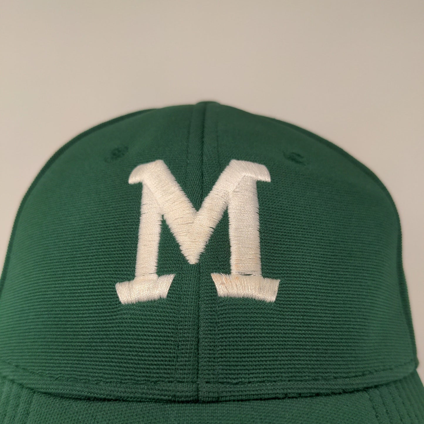 Outdoor Cap MVP ProFlex Fitted Hat Size M/L Green Embroidered M Logo