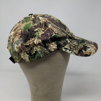 NAPA Outdoors Men's Camo Hat Strapback Brown Green OSFM Embroidered Logo