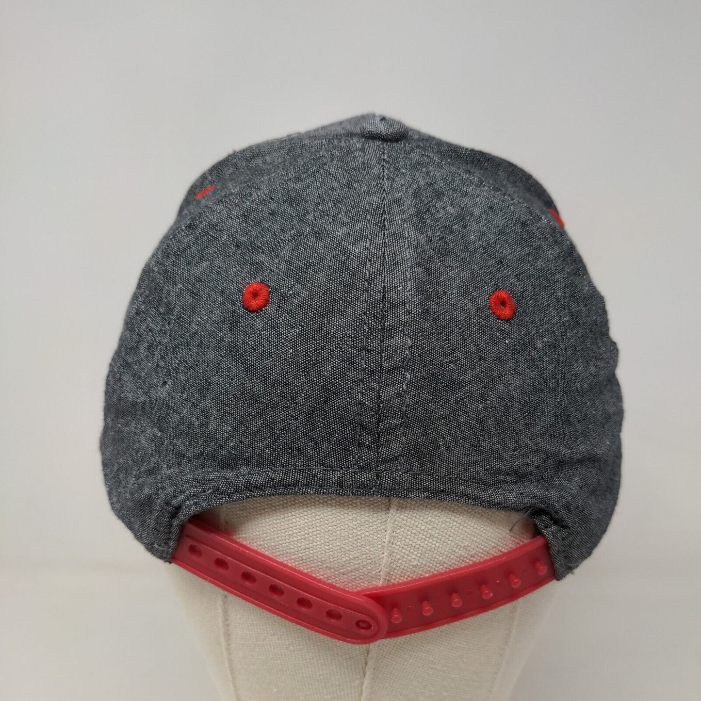 Marvel Kids Boy's Spiderman Snapback Hat Gray OS Embroidered Big Logo