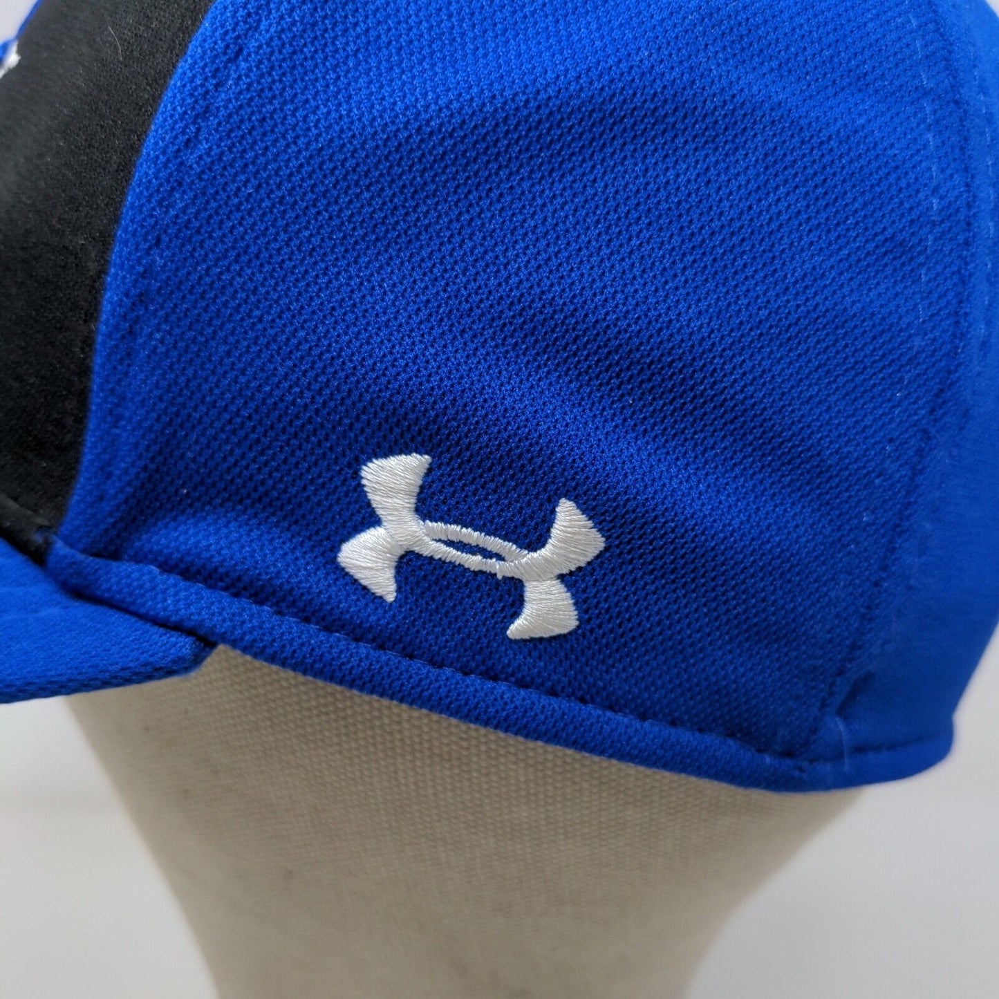 Under Armour MLB Houston Astros Fitted Hat Blue Black Small Embroidered Logo