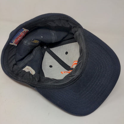 Headmaster Superflex Mens Fitted Hat Blue Embroidered GC Tiger Logo Vintage 2000