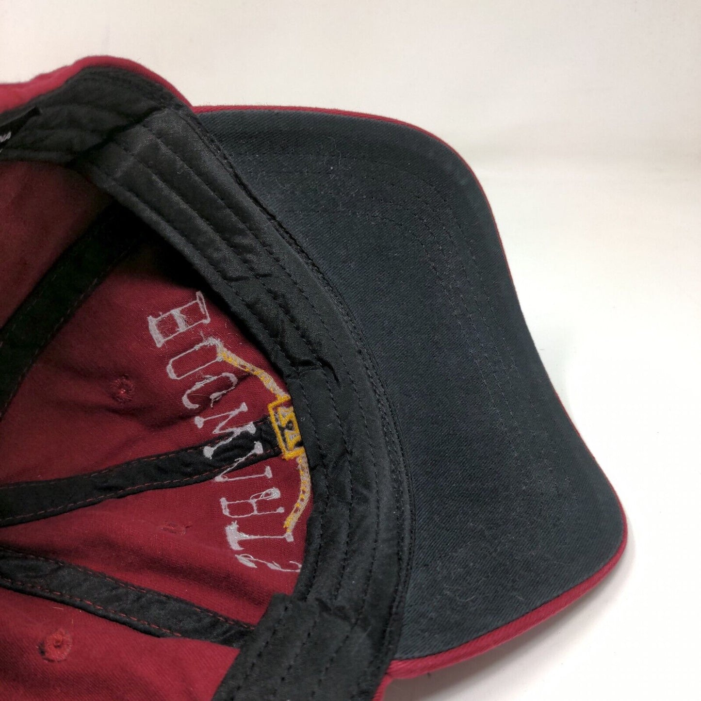 Harry Potter Men's Hogwarts Alumni Slideback Hat Red OSFM Embroidered Logo