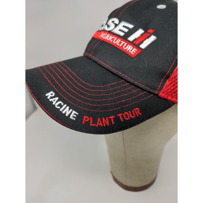 Case IH Agriculture Tractors Hat Racine Plant Tour Cap Mesh Back Strapback