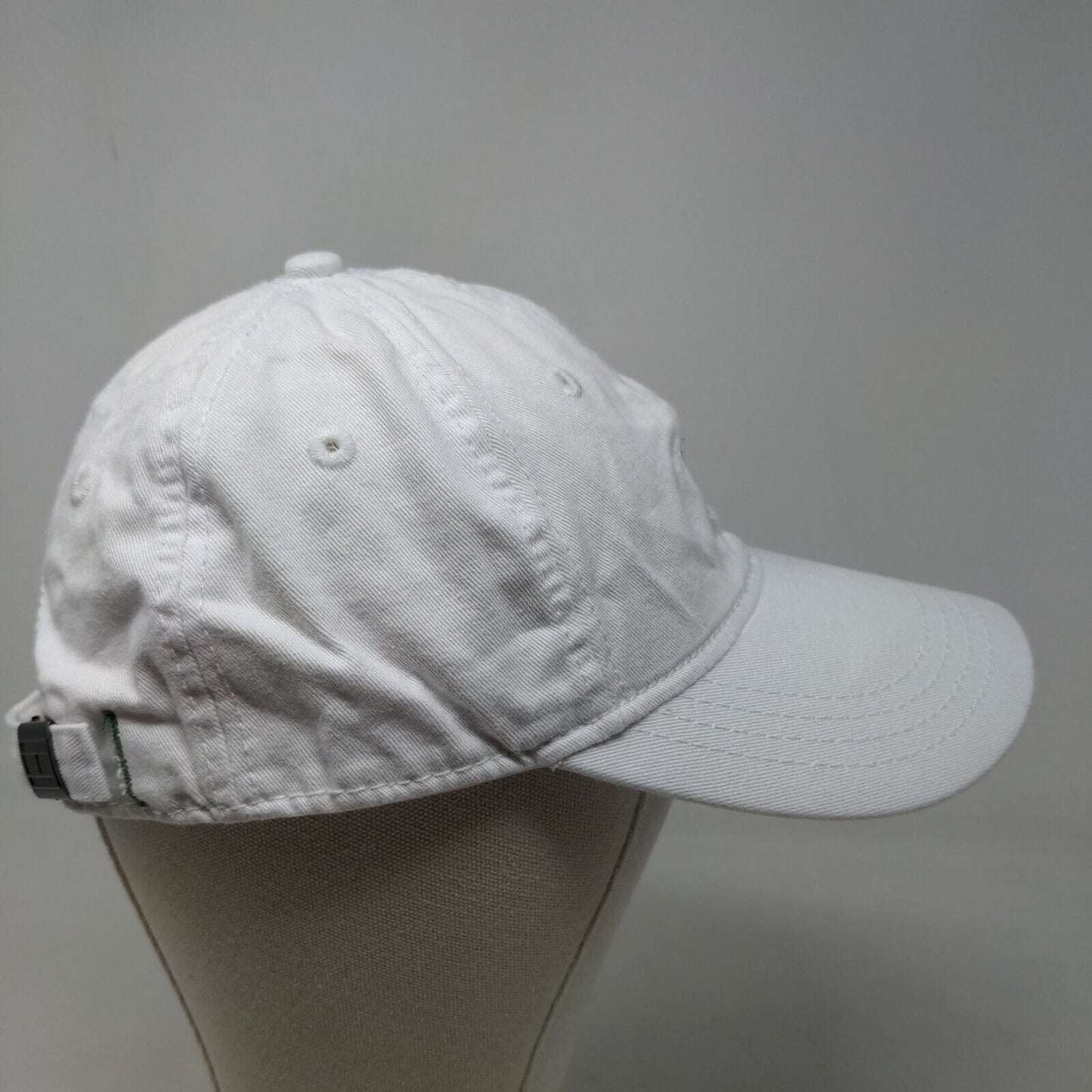 Tommy Hilfiger Men's Slideback Hat White Size OS Embroidered Logo Cotton