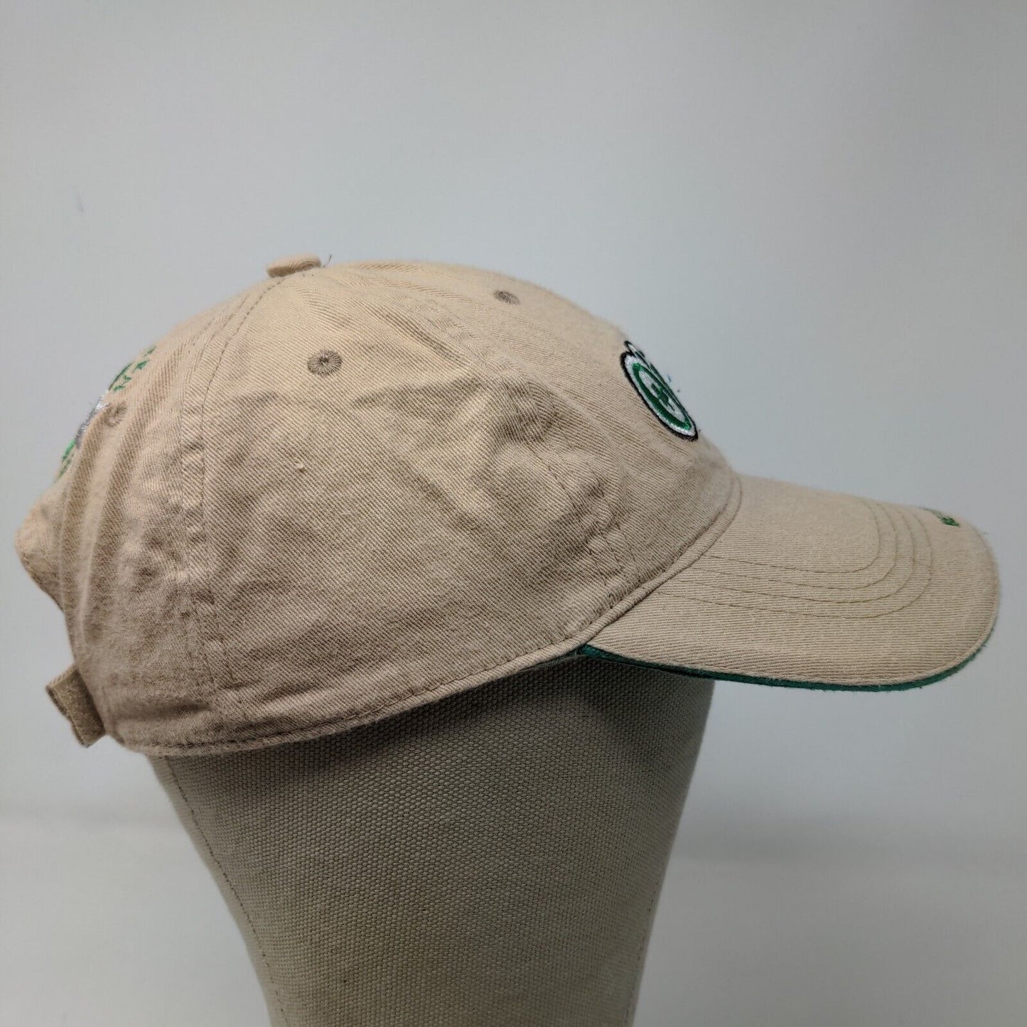 O'Reilly Auto Parts Men's Strapback Hat Tan Adjustable Embroidered Logo