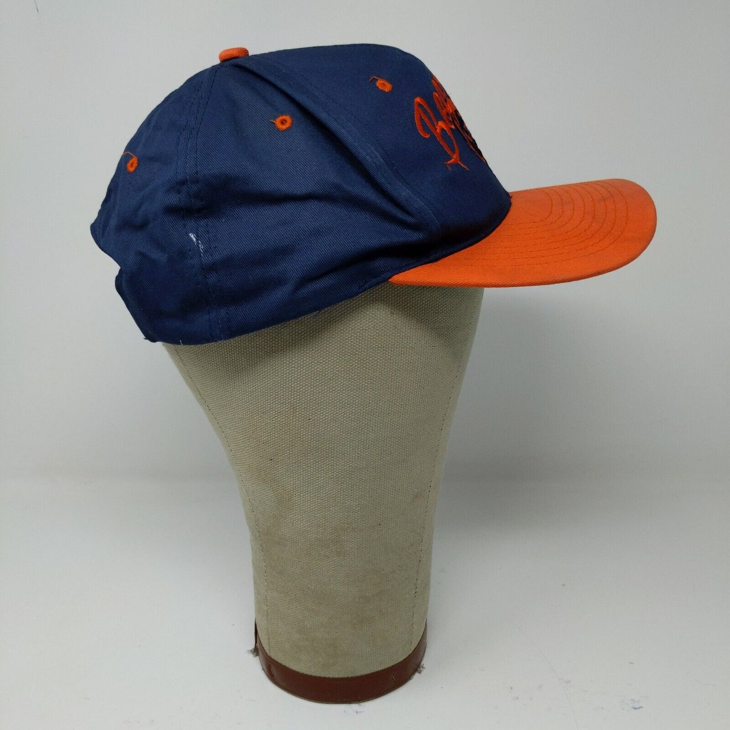 Team NFL Chicago Bears Snapback Hat Blue Orange OSFA Embroidered Logo