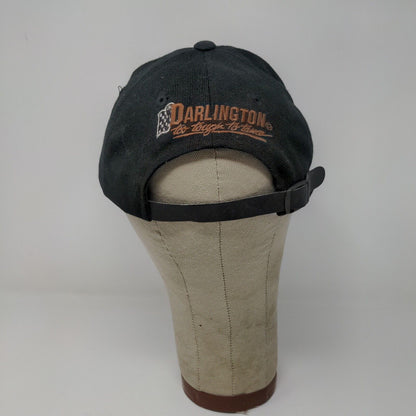 Nascar Hat/Cap Too Tough To Tame Darlington Motor Speedway Leather Embroidered