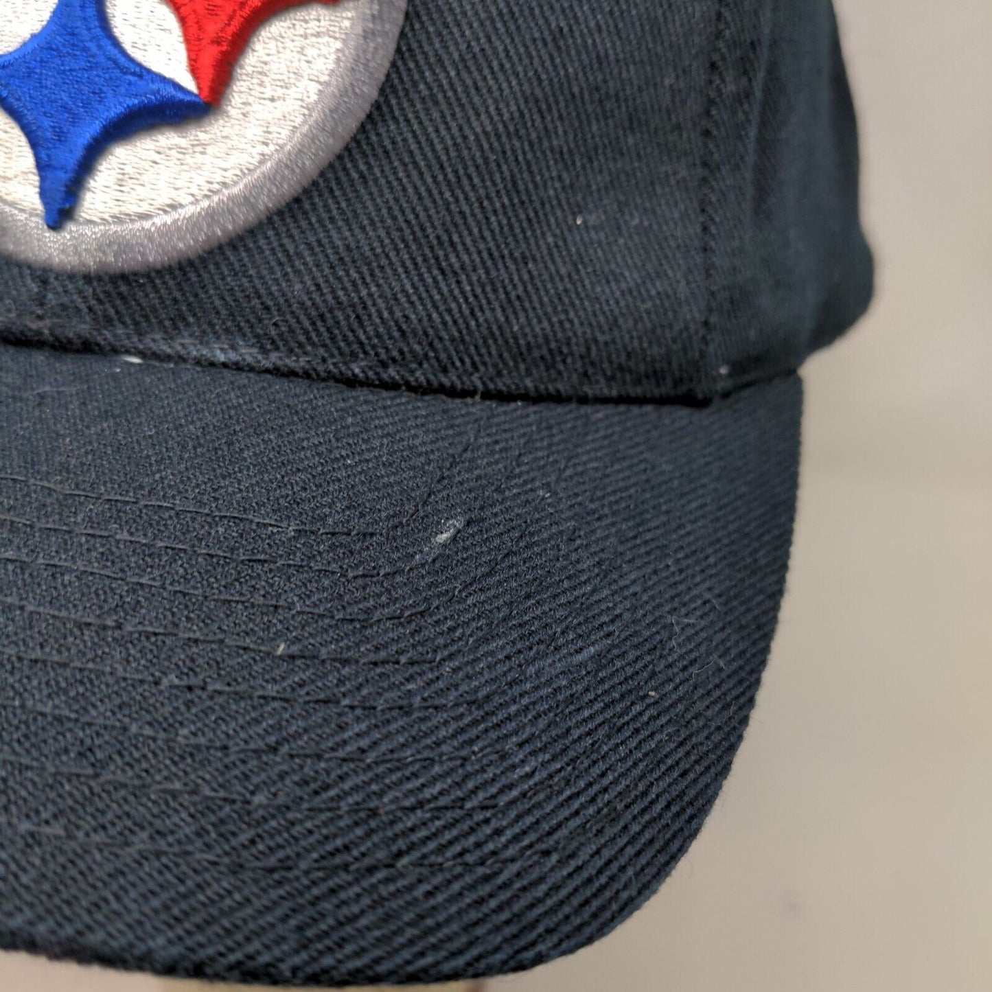 Logo Athletic Men's Snapback Hat Black OSFA NFL Pittsburgh Steelers