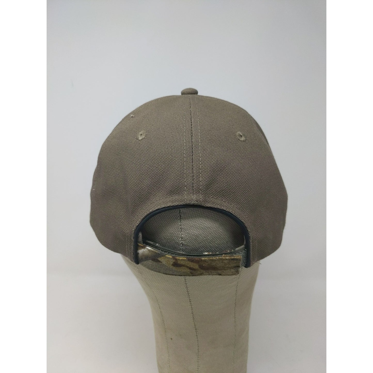 Cargill Camo & Brown Strapback Hat Embroidered Logo Spell Out K Products Cap