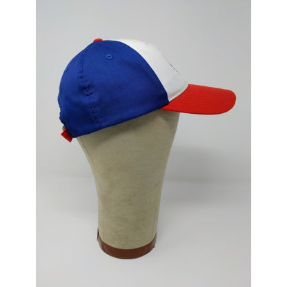 Target Patriotic American Flag Red White & Blue Slideback Hat Embroidered