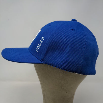 NFL Men's Indianapolis Colts Strapback Hat Blue Embroidered Logo