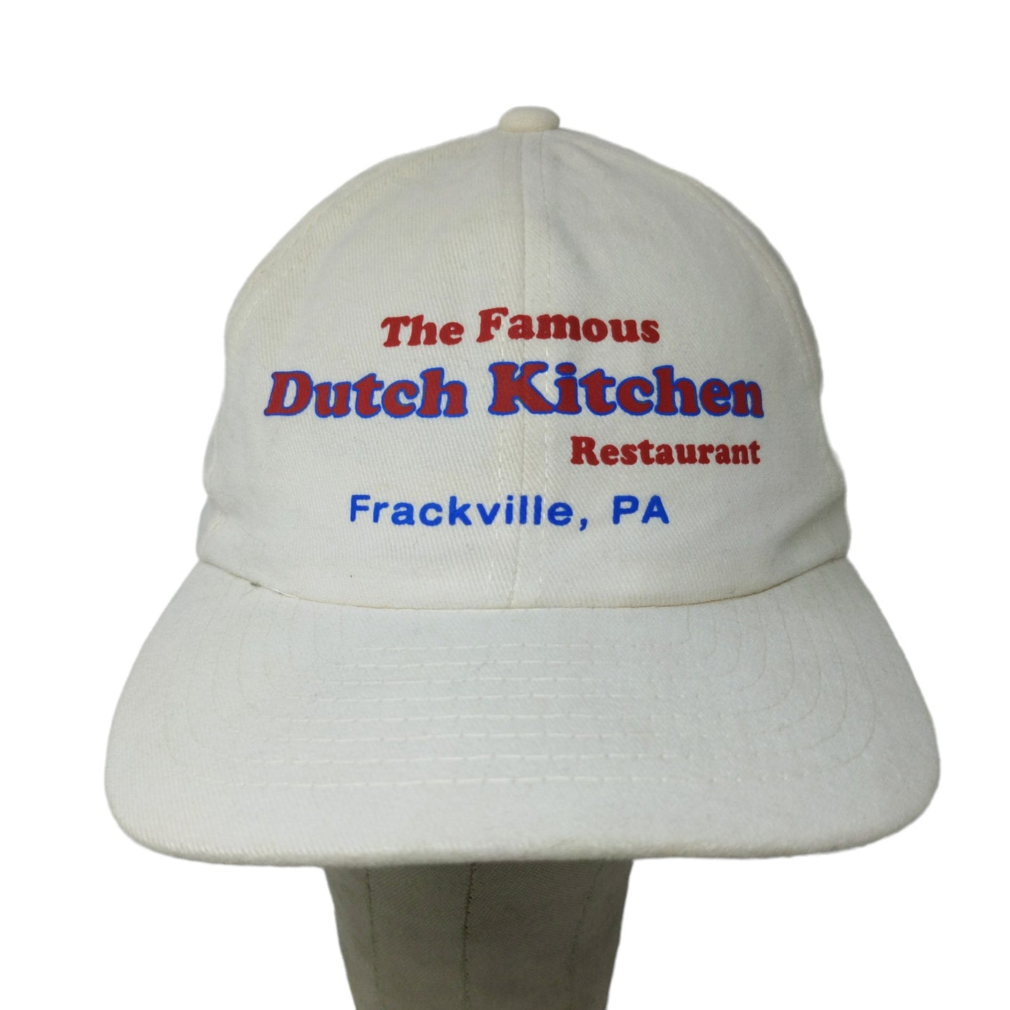 Famous Dutch Kitchen Restaurant Frackville, PA Hat Snapback Cap Cream