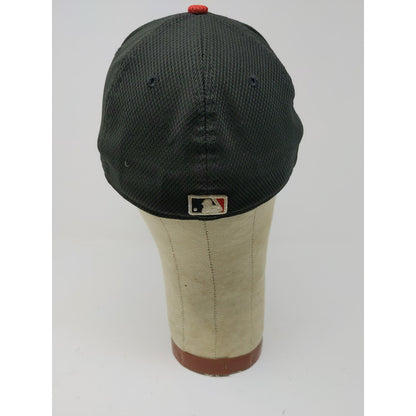 New Era 59Fifty Arizona Diamondbacks D Backs Fitted Hat Size 7 1/4 Black Red