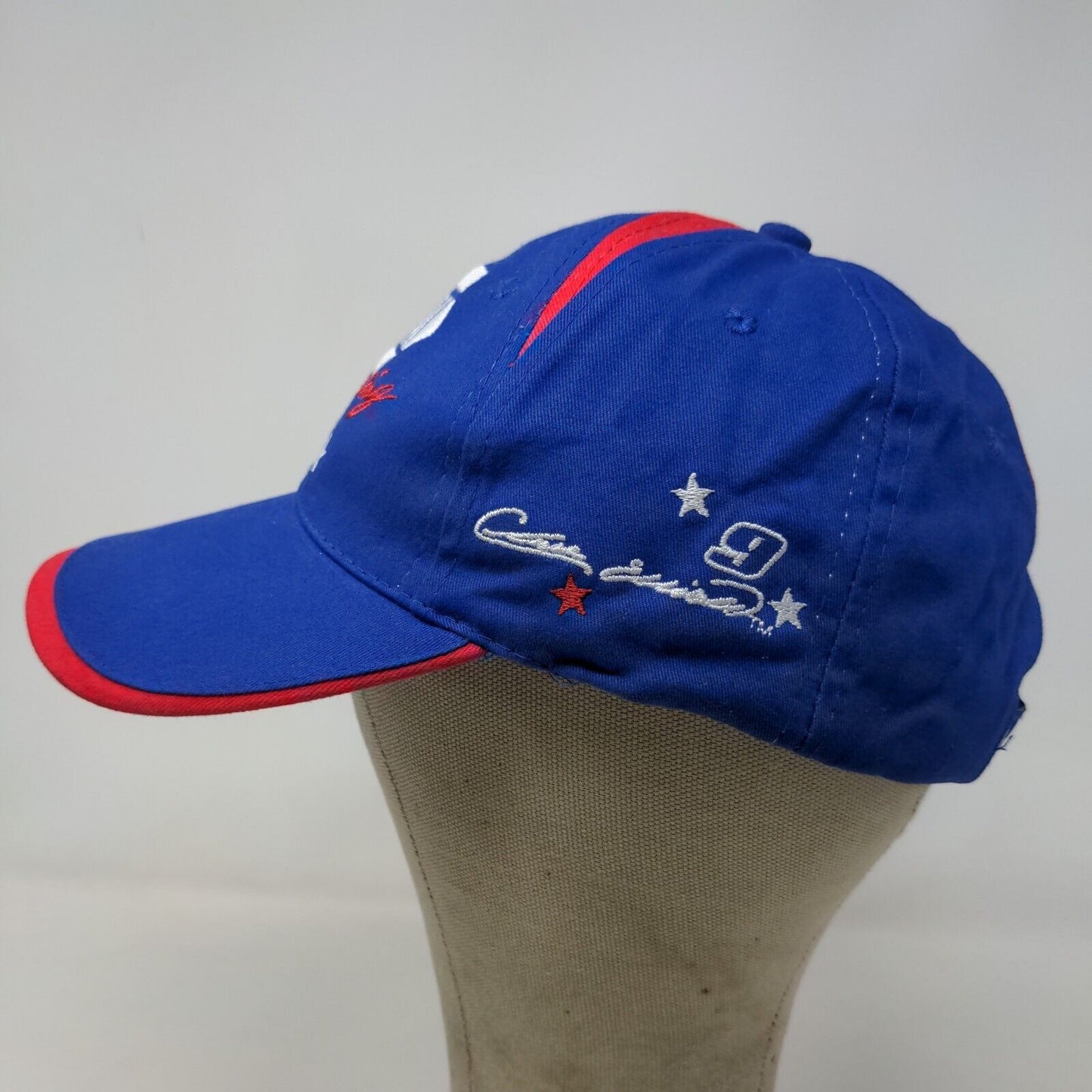 Napa Racing Men's Strapback Hat Blue OSFM Embroidered Logo Fallen Heroes Fund