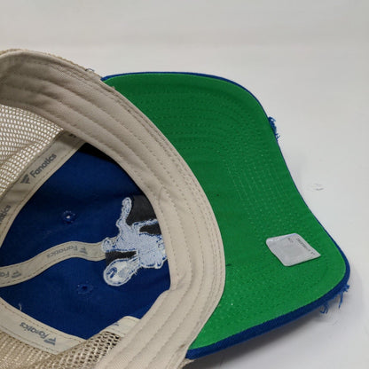 Fanatics Men's Snapback Mesh Back Hat Blue White NFL Pro Line Indianapolis Colts