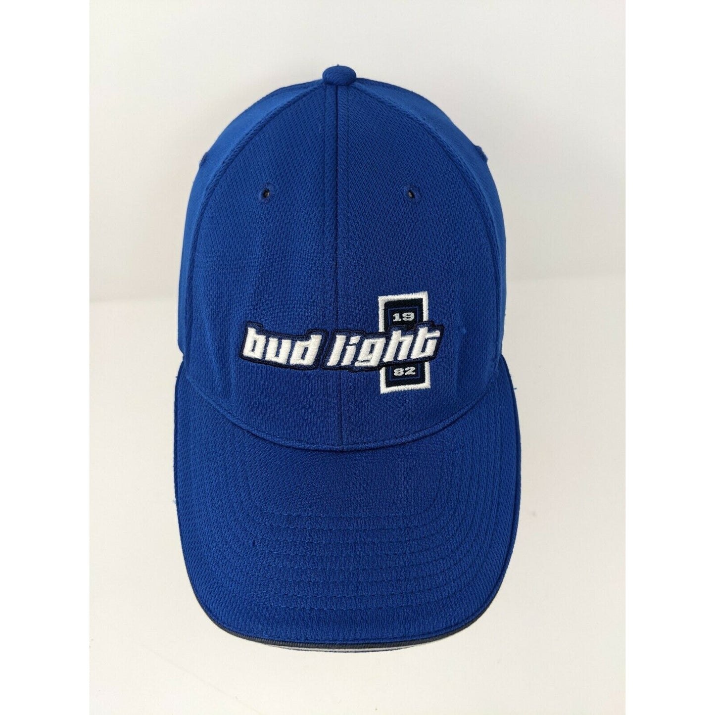Bud Light 2004 Hat Embroidered Spell Out Blue Anheurser-Busch