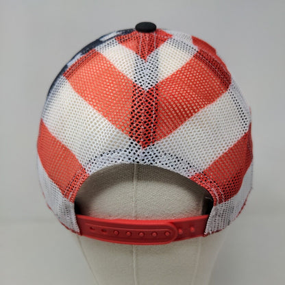 Unbranded Men's Snapback Mesh Back Hat Patriotic We Ride So They Fly Patriotic
