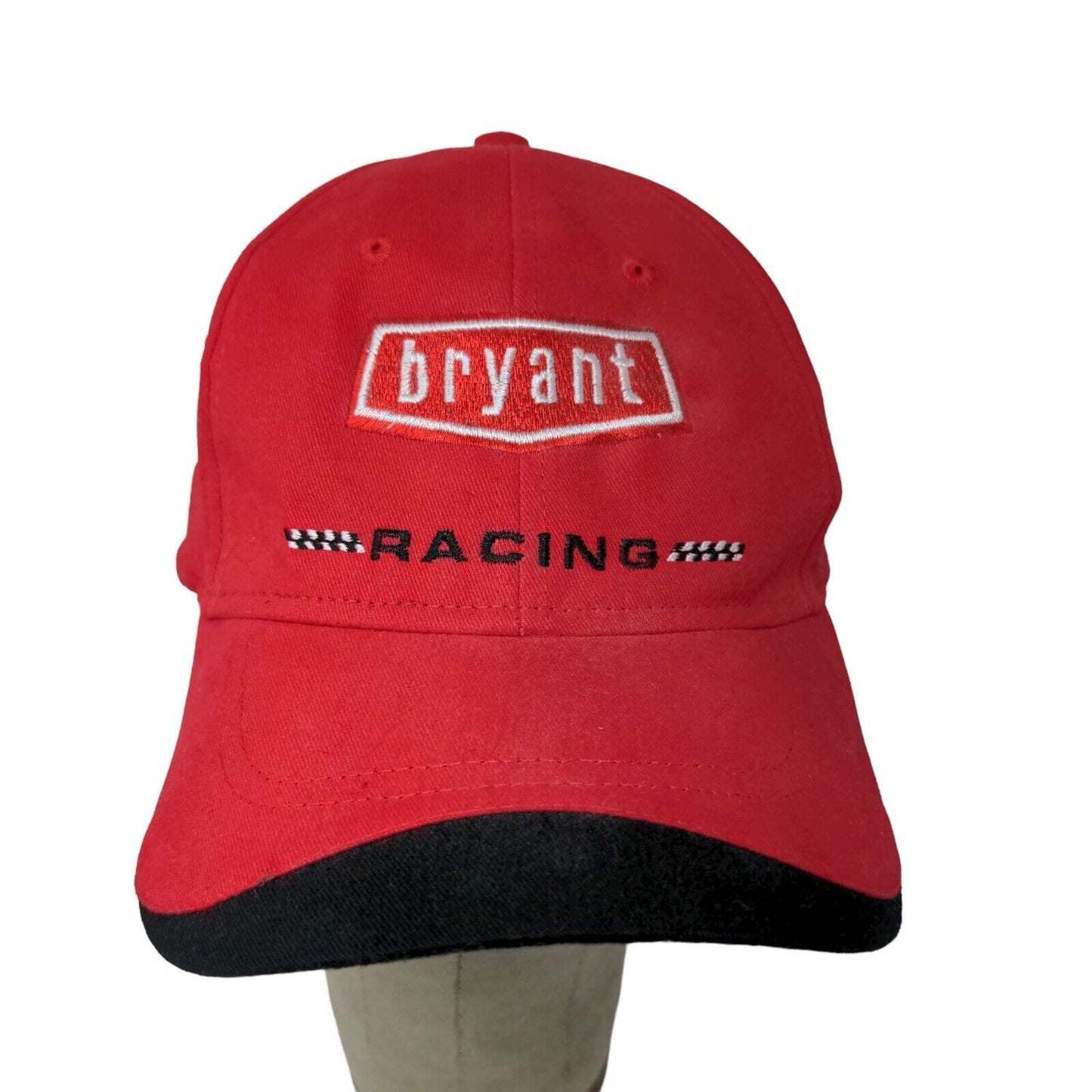 Bryant Racing Mens Indy 500 2018 Strapback Hat Red Adjustable Embroidered Logo