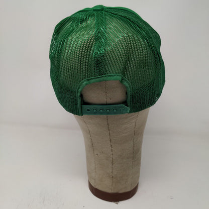 ABF Freight Snapback Mesh Back Hat Green Adjustable Embroidered Logo Vintage USA