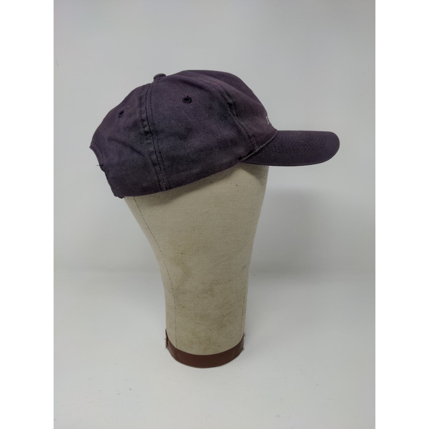 Dexter Axle Strapback Hat Purple Embroidered Logo Spell Out OSFM Cap