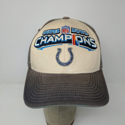 REEBOK Indianapolis Colts 2007 NFL SUPER BOWL XLI Champions Cap Hat Adjustable