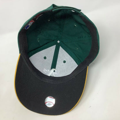 Vintage Oakland A’s Athletics Hat OC Sports MLB Strapback Adjustable Green