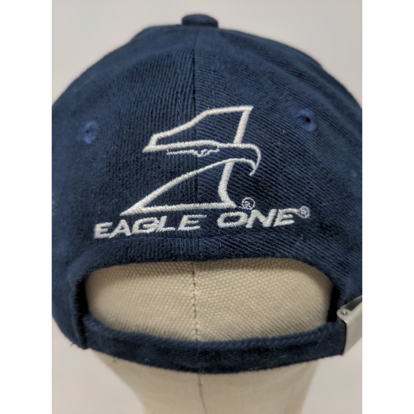 Vintage 2005 47th Daytona 500 Slideback Hat Adjustable Blue Embroidered Logo