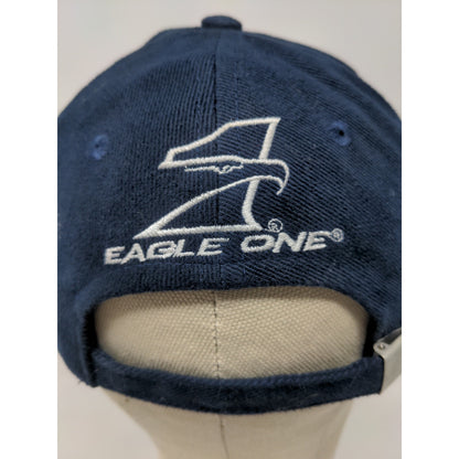 Vintage 2005 47th Daytona 500 Slideback Hat Adjustable Blue Embroidered Logo