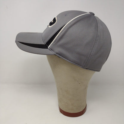 Captivating Purdue Boilermakers Hat Gray Black Stripes Embroidered Logo Train