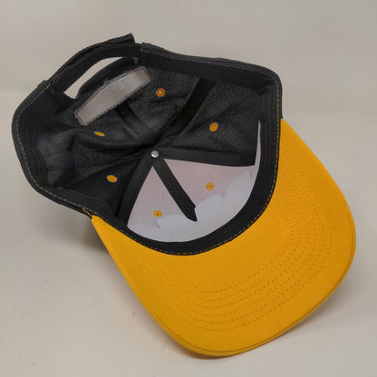 Stewart-Haas Men's Strapback Hat #14 Yellow Black Rush Truck Centers