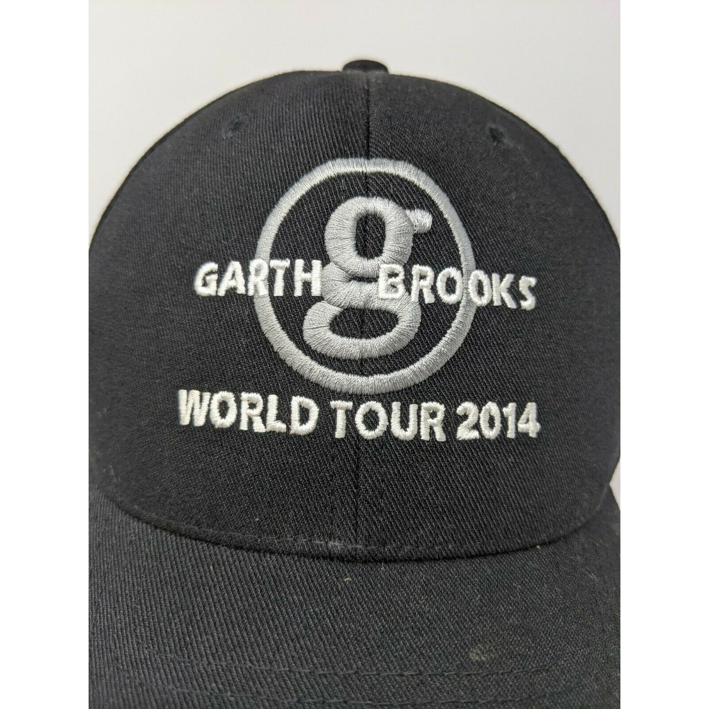 Garth Brooks 2014 World Tour Concert Hat Cap Adjustable Strapback Black