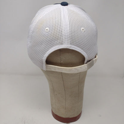 Crooked Stick Mens 2009 U.S. Senior Open Slideback Hat White Blue Adjustable