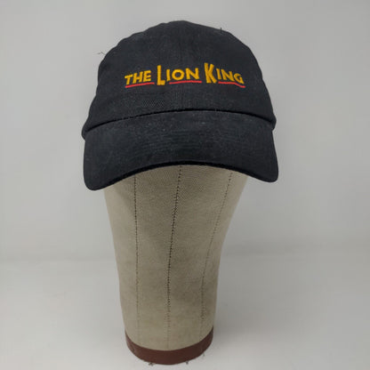 The Lion King Broadway Musical Show VIP Slideback Cap Hat Black Adjustable