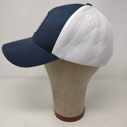 Crooked Stick Mens 2009 U.S. Senior Open Slideback Hat White Blue Adjustable