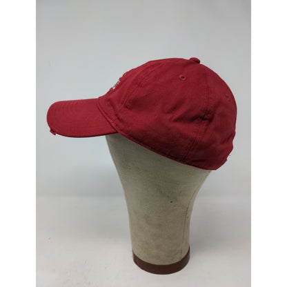 Cedar Point Slideback Hat Embroidered Logo Red Jacobson Cap Adjustable