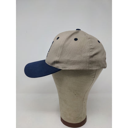 WYCO Slideback Adjustable Hat Seba Cap Embroidered Beige & Blue