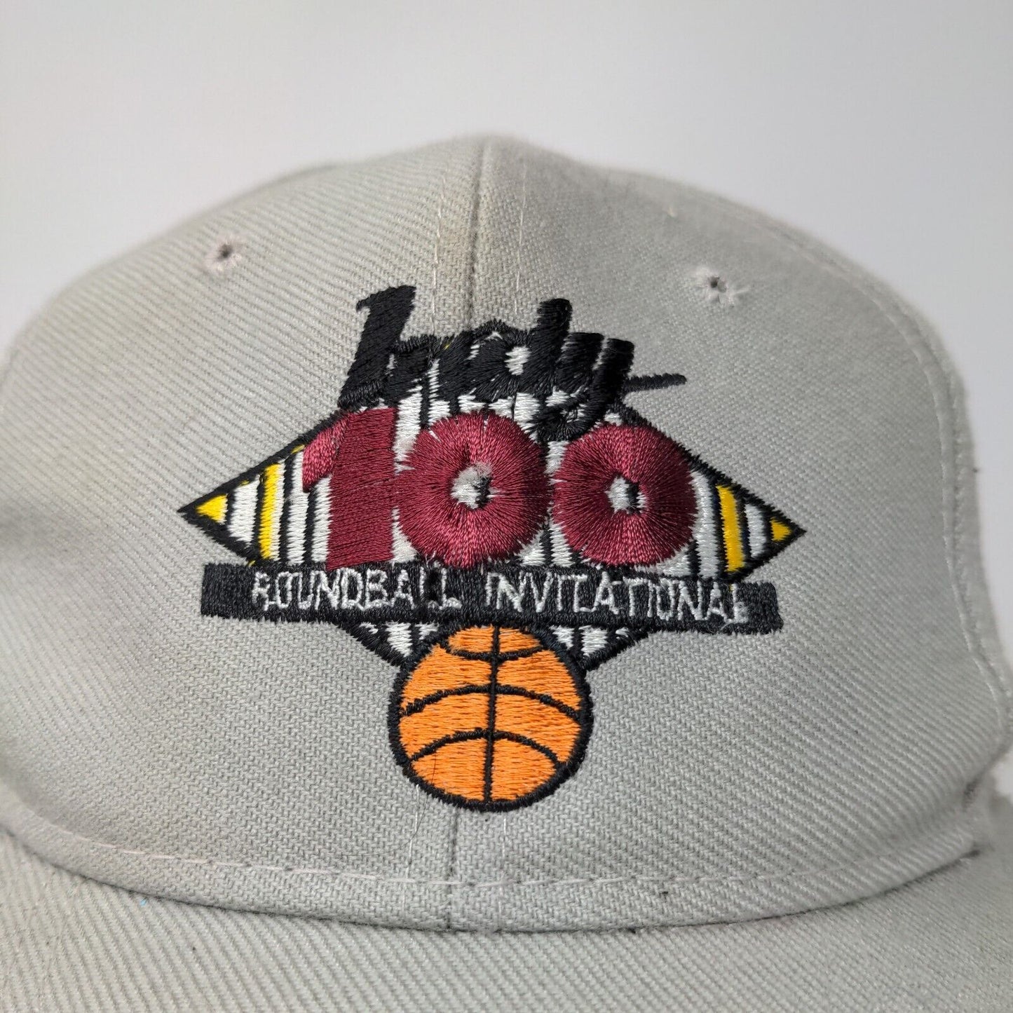 Universal Men's Baly 100 Roundball Invitational Snapback Hat Gray OSFA