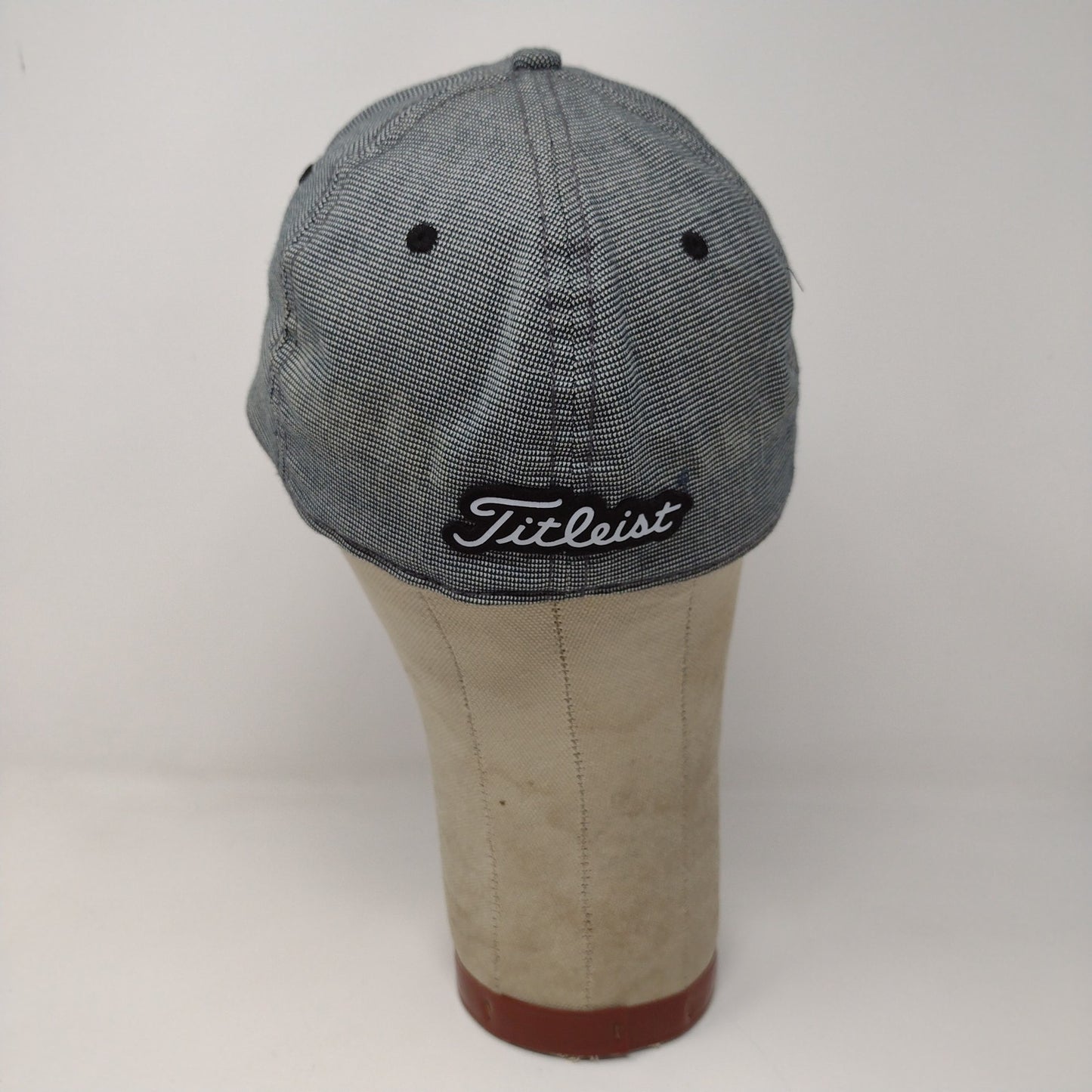 Titleist Golf Hat Size S/M Gray Embroidered Spell Out Logo Polyester