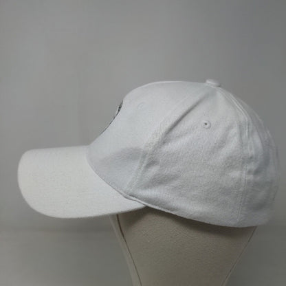 Suntex Men's Slideback Hat White Adjustable Embroidered Logo Narragansett