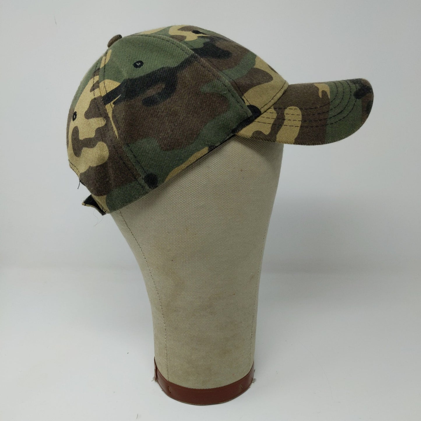 Charlotte Russe Women's Camo Hat Green Brown Strapback Cap 100% Polyester