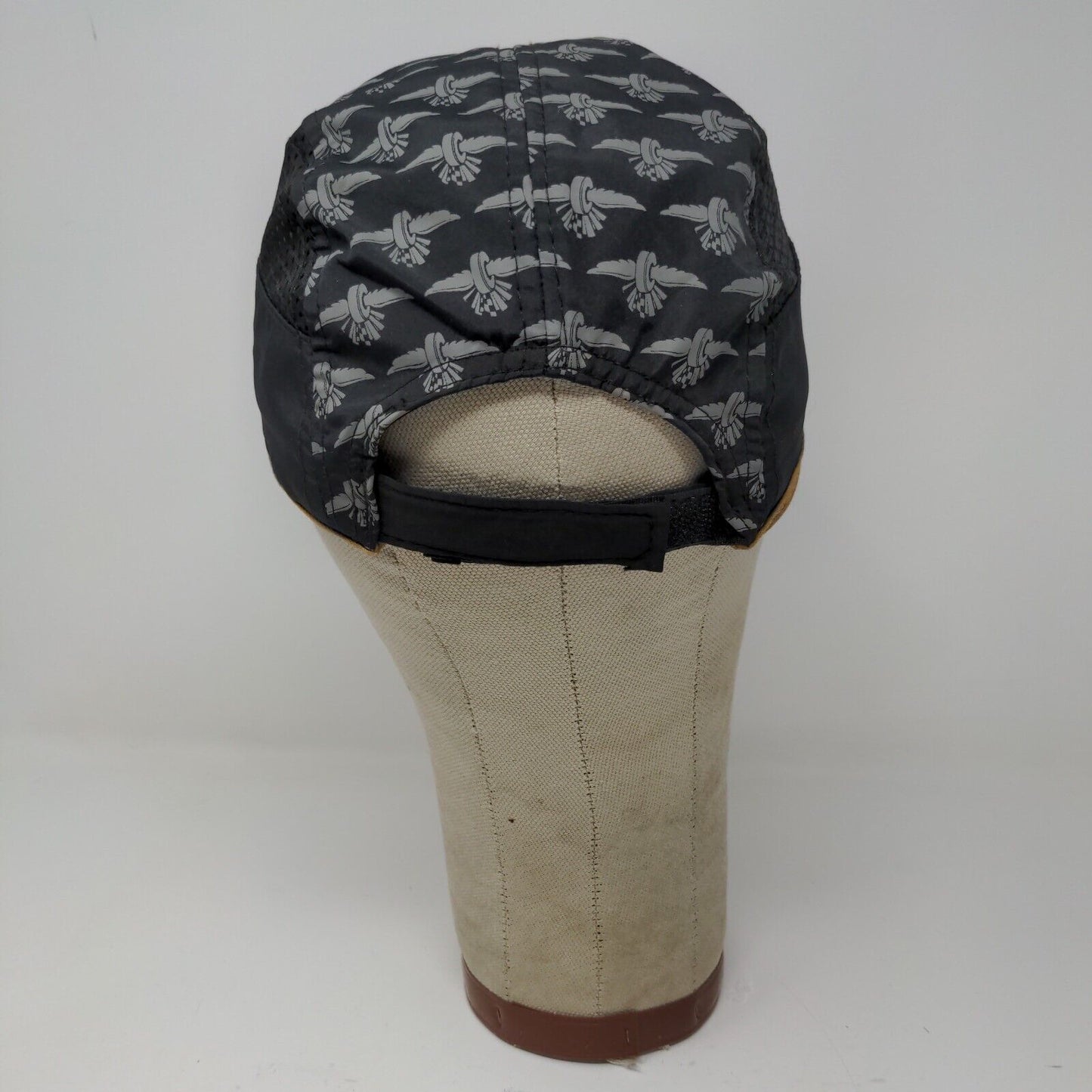 Indianapolis 500 Mile Challenge Strapback Hat with Mesh Sides Black