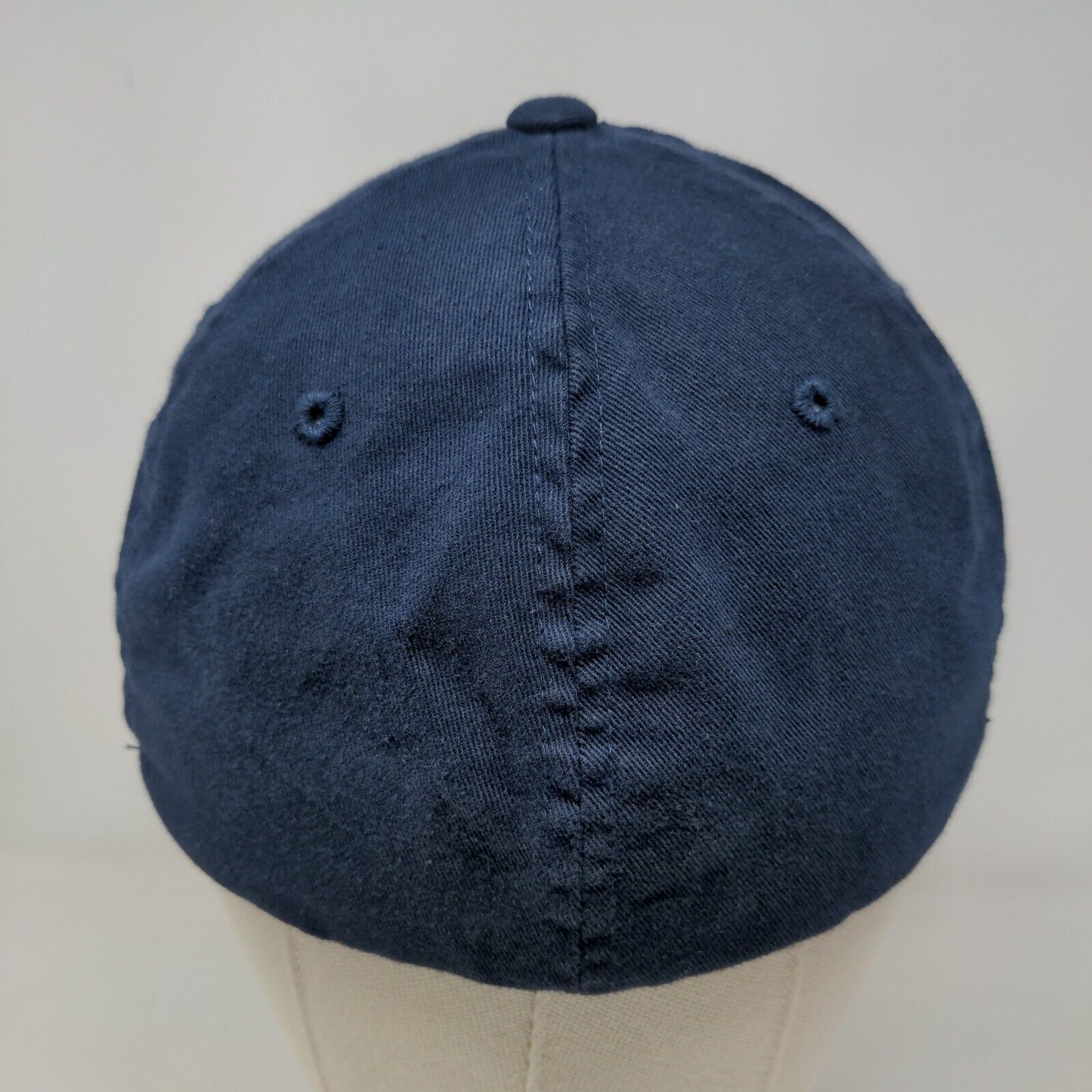 WearGuard Men's FlexFit Fitted Hat Blue OSFA Embroidered Anchor Logo