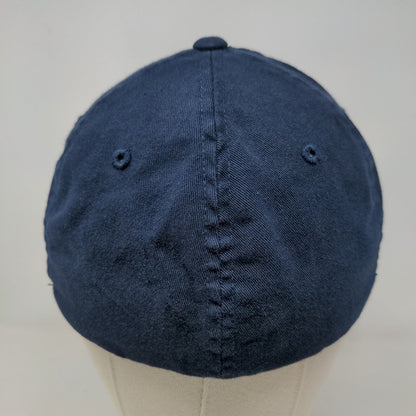 WearGuard Men's FlexFit Fitted Hat Blue OSFA Embroidered Anchor Logo